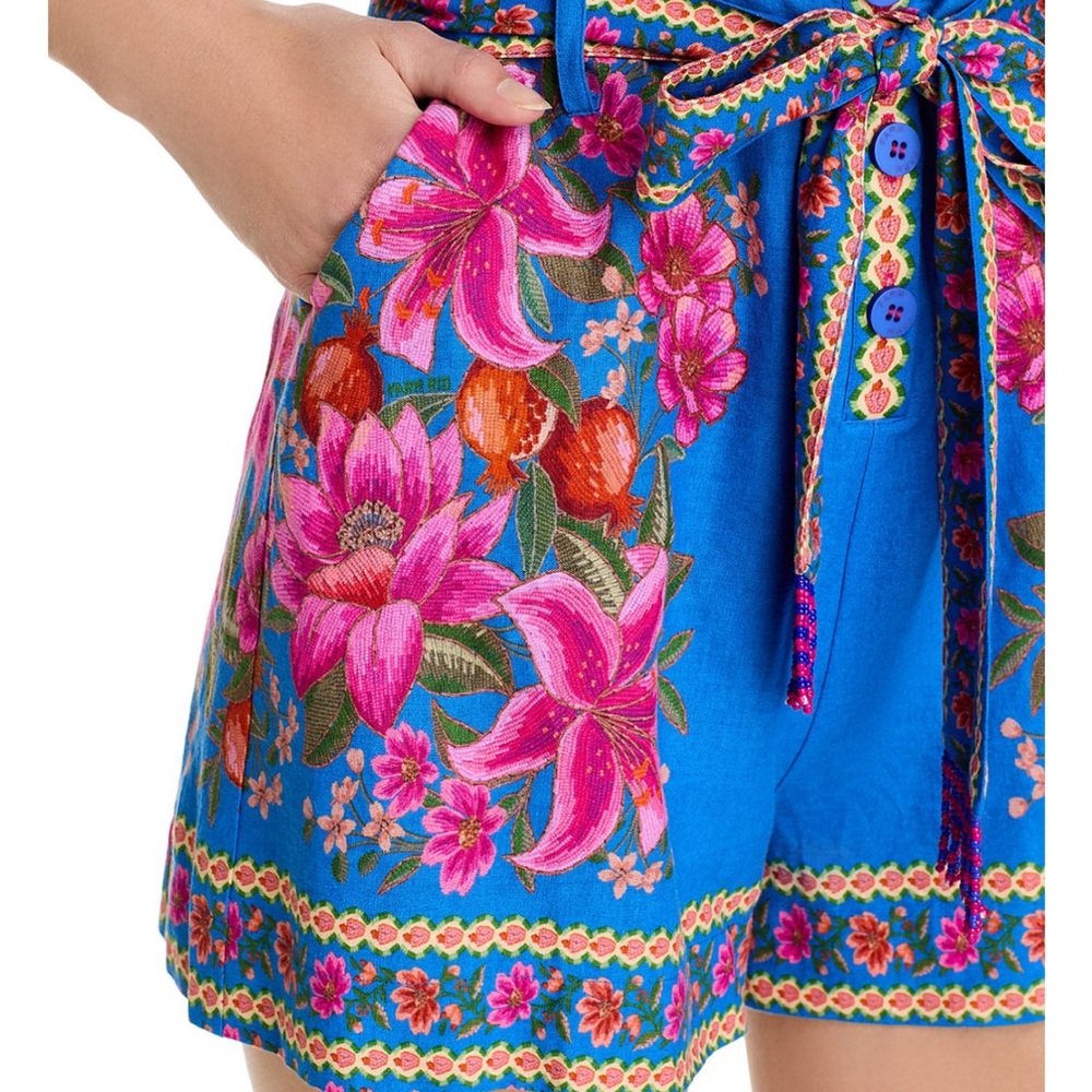 FARM Rio Summer Fruit Scarf Romper - Picture 6 of 8